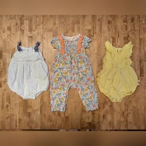 Spring Baby Romper Set 12-18mo